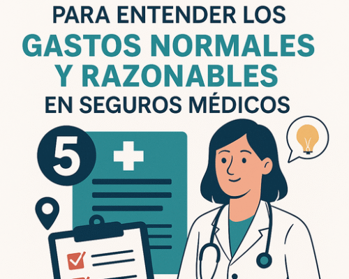 Guía completa: 5 claves para entender los gastos normales y razonables en seguros médicos