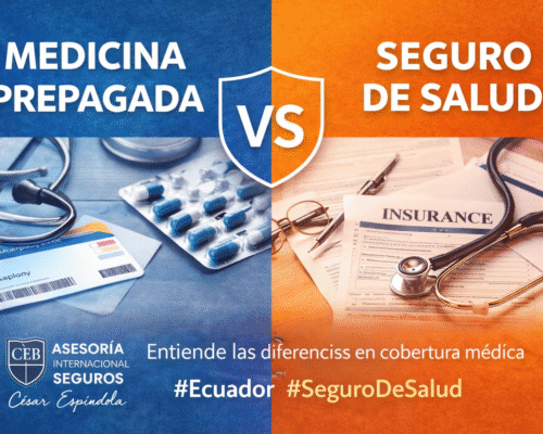 Medicina prepagada vs seguro de salud en Ecuador: 5 diferencias clave
