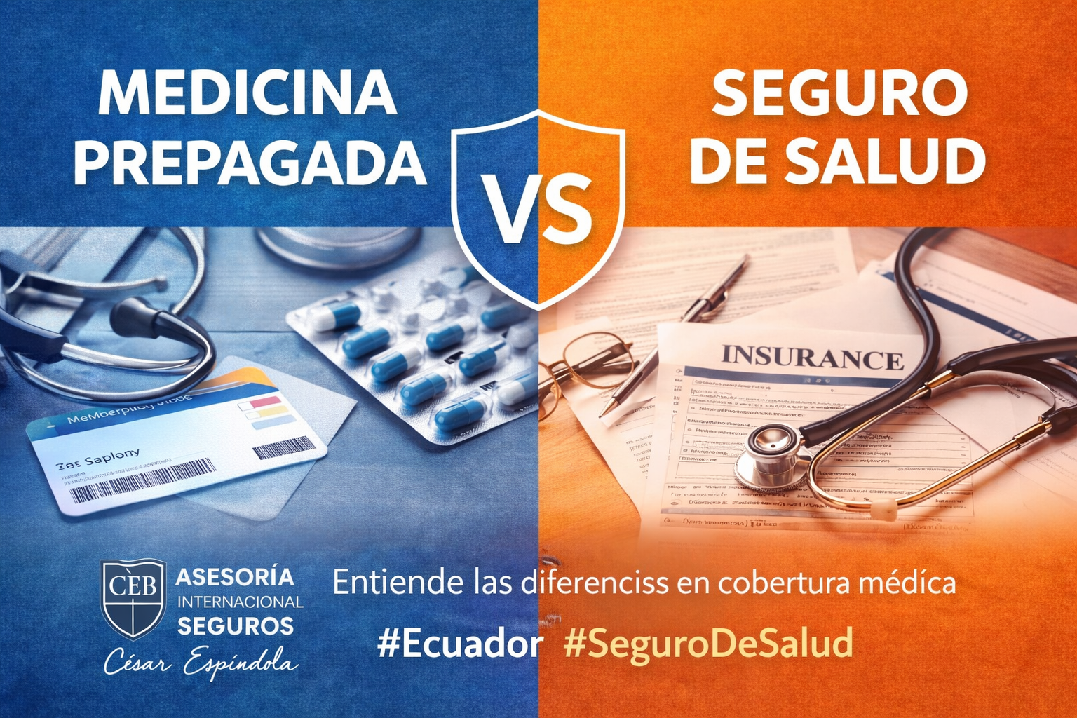 Medicina prepagada vs seguro de salud en Ecuador – diferencias en cobertura médica