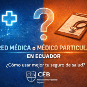 Red médica o médico particular en Ecuador seguro de salud