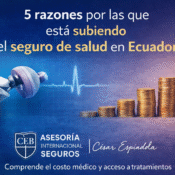 Por qué sube el seguro de salud en Ecuador – costo médico y tecnología médica