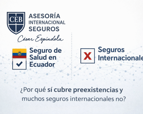 7 claves sobre el seguro de salud en Ecuador: por qué sí cubre preexistencias y muchos seguros internacionales no