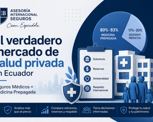 Mercado de salud privada en Ecuador: lo que realmente debes analizar antes de contratar una cobertura