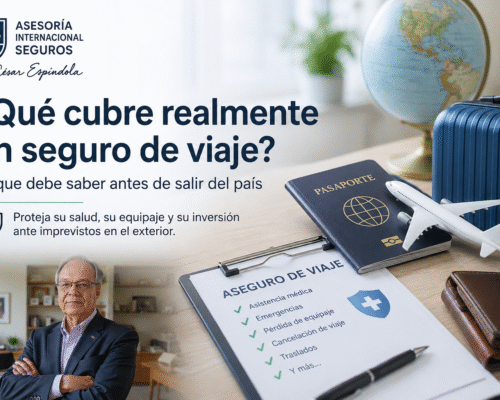 ¿Qué cubre realmente un seguro de viaje? Lo que debe saber antes de salir del país