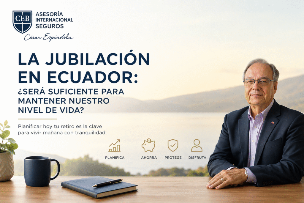Jubilación en Ecuador: ¿será suficiente el IESS para mantener tu calidad de vida?