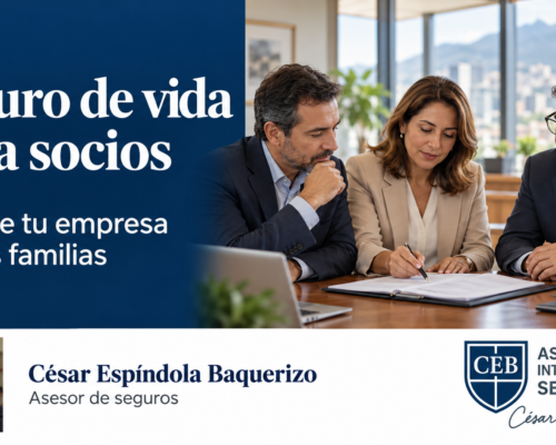 Seguro de vida para socios: protege tu empresa y a sus familias